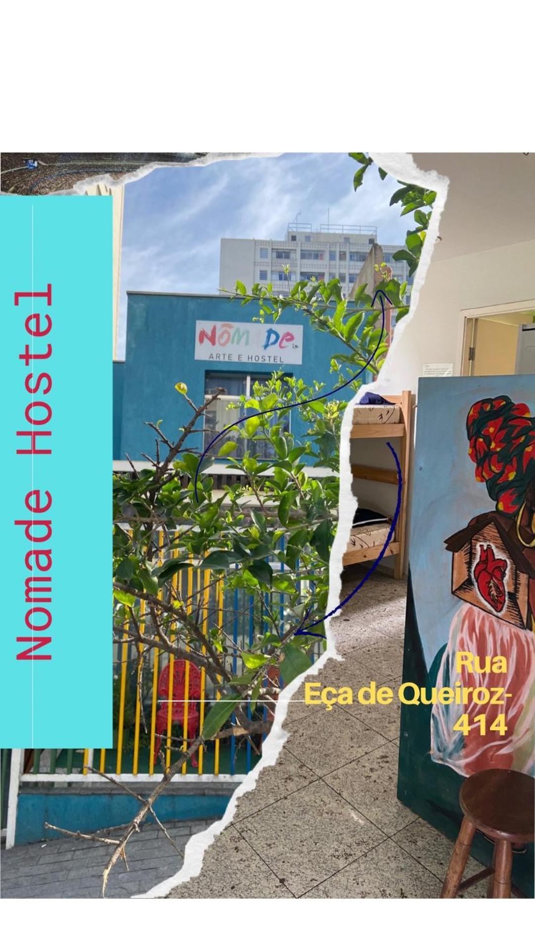 Nomade In Arte E Hostel São Paulo Eksteriør billede